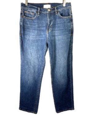 Habitual Jeans Womens 8/29 Lennox Straight Leg old money casual academia capsule